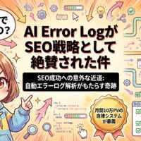 出力: Lumina AIのシステム設計図とE-E-A-Tハッキングを象徴する抽象的なデジタルアートのイメージ。