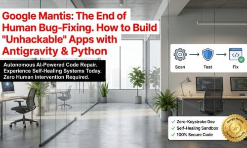 出力: Google MantisとPythonを用いた、ハッキングを無効化する自律型安全開発システムのイメージ画像