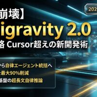 出力: Antigravity 2.0を用いたCursorを超える効率的な次世代開発手法を解説する記事のアイキャッチ画像